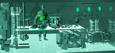 diy機械電腦產品頁面設計