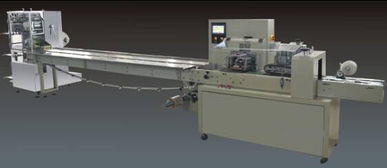 什邡全自動枕式包裝機先河熱收縮機套膜機餐具包裝機食品枕式包裝機全自動濟南先河食品機械