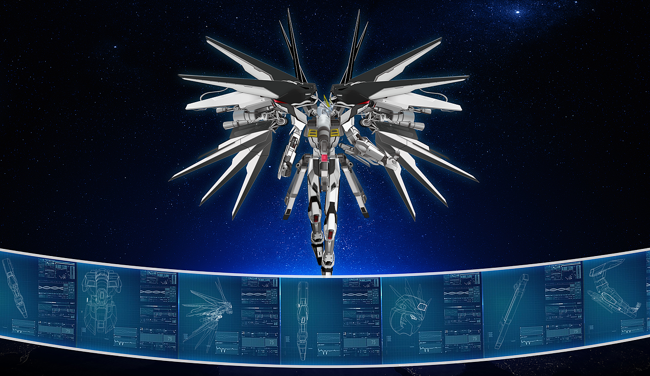 高達壁紙練習|動漫|其他動漫|kimiLIU 